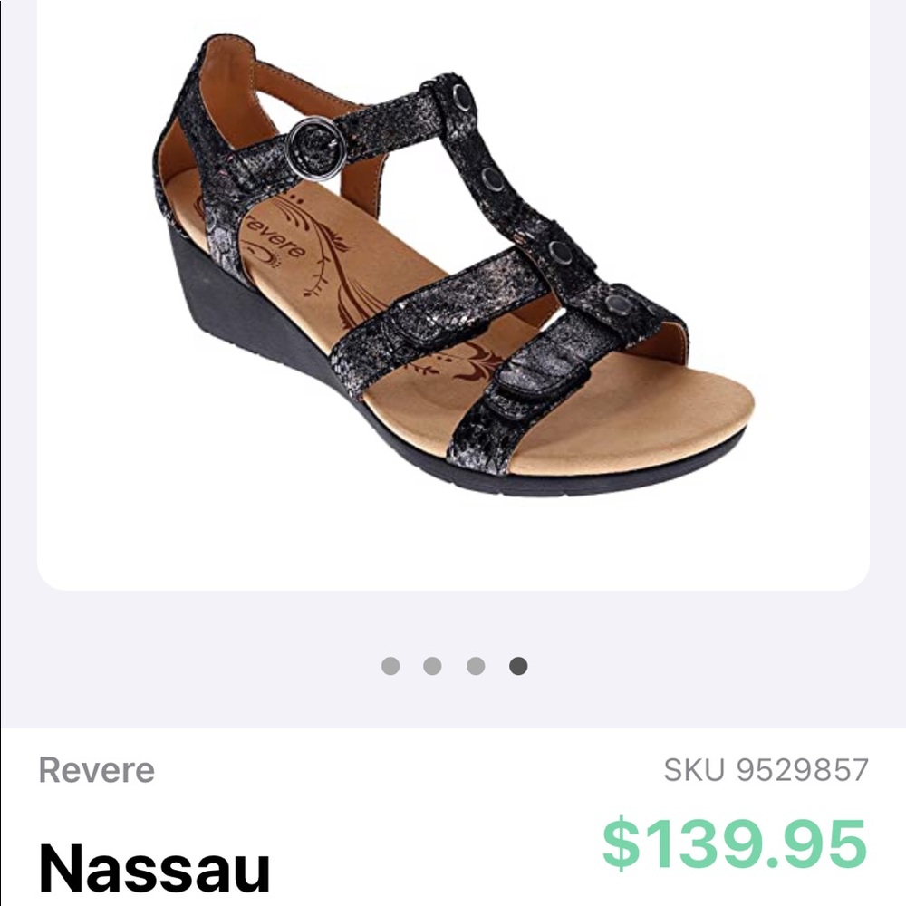 NWT Revere Sandals - Nassau